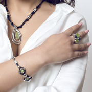 peridot necklace